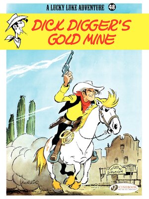 cover image of Lucky Luke--Volume 48--Dick Digger's gold mine